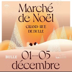Bulle marché de noël